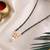 Gold plated kundan white stone mangalsutra