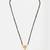 Gold plated kundan white stone mangalsutra