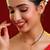 Gold plated kundan mangalsutra