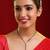 Gold plated kundan green mangalsutra