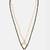 Gold plated kundan pearl chain layered mangalsutra