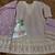 Mauve heavy georgette embroidered suit se
