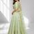 PISTA SEQUINS & EMBROIDERED ART SILK FESTIVAL LEHENGA CHOLI SET