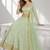 PISTA SEQUINS & EMBROIDERED ART SILK FESTIVAL LEHENGA CHOLI SET