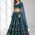 RAMA SEQUINS & EMBROIDERED ART SILK FESTIVAL LEHENGA CHOLI SET