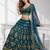 RAMA SEQUINS & EMBROIDERED ART SILK FESTIVAL LEHENGA CHOLI SET