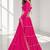 PINK LERIYA GEORGETTE FESTIVAL LEHENGA CHOLI SET