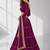 PURPLE LERIYA GEORGETTE FESTIVAL LEHENGA CHOLI SET