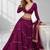 PURPLE LERIYA GEORGETTE FESTIVAL LEHENGA CHOLI SET