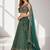 BLUE LERIYA GEORGETTE GEORGETTE WEDDING & PARTY WEAR FESTIVAL LEHENGA CHOLI SET