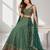 BLUE LERIYA GEORGETTE GEORGETTE WEDDING & PARTY WEAR FESTIVAL LEHENGA CHOLI SET