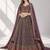 LIGHT PURPLE SEQUINS & EMBROIDERED GEORGETTE FESTIVAL LEHENGA CHOLI SET