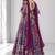 PURPLE SEQUINS & EMBROIDERED CHINNON FESTIVAL LEHENGA CHOLI SET