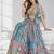 SKY SEQUINS & EMBROIDERED CHINNON FESTIVAL LEHENGA CHOLI SET