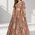 BEIGE SEQUINS & EMBROIDERED CHINNON FESTIVAL LEHENGA CHOLI SET