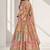 BEIGE SEQUINS & EMBROIDERED CHINNON FESTIVAL LEHENGA CHOLI SET