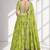 NEON SEQUINS & EMBROIDERED DIGITAL PRINT ORGANZA FESTIVAL LEHENGA CHOLI SET