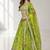 NEON SEQUINS & EMBROIDERED DIGITAL PRINT ORGANZA FESTIVAL LEHENGA CHOLI SET