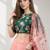 PINK SEQUINS &THREAD EMBROIDERED NET FESTIVAL LEHENGA CHOLI SET