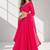 PINK LERIYA GEORGETTE FESTIVAL LEHENGA CHOLI SET