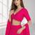 PINK LERIYA GEORGETTE FESTIVAL LEHENGA CHOLI SET