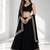 BLACK SEQUINS WORK GEORGETTE FESTIVAL LEHENGA CHOLI SET
