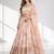 WHITE SEQUINS & EMBROIDERY ORGANZA FESTIVAL LEHENGA CHOLI SET