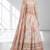 WHITE SEQUINS & EMBROIDERY ORGANZA FESTIVAL LEHENGA CHOLI SET