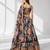 DOVE BLUE SEQUINS & EMBROIDERY ORGANZA FESTIVAL LEHENGA CHOLI SET