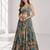 RAMA SEQUINS & EMBROIDERY ORGANZA FESTIVAL LEHENGA CHOLI SET