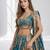 RAMA SEQUINS & EMBROIDERY ORGANZA FESTIVAL LEHENGA CHOLI SET