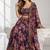 PURPLE SEQUINS & EMBROIDERY ORGANZA FESTIVAL LEHENGA CHOLI SET