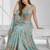 SKY BLUE SEQUINS & EMBROIDERY ORGANZA FESTIVAL LEHENGA CHOLI SET