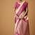 beige soft satin contrast border festival wear saree