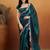 Mirror work border tissue ready to wear designer saree