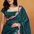 Mirror work border tissue ready to wear designer saree