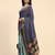 Striped woven design leheriya zari ready to wear designer saree