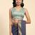 Striped woven design leheriya zari ready to wear designer saree