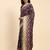 Chevron printed ready to wear designer saree