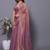 Purple Zari woven Saree with blouse