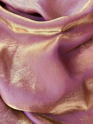 Purple Zari woven Saree with blouse 5