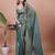 Shimmer Satin Saree With Blouse Piece