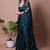 Solid Shimmer Pure Satin Party Wear Saree