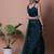Solid Shimmer Pure Satin Party Wear Saree