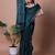 Solid Shimmer Pure Satin Party Wear Saree