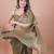 Women Pure Satin Saree With Blouse Piece