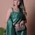Women Crush Shimmer Tissue Saree With Blouse Piece