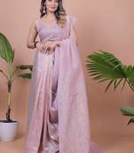 Ready to Wear Tissue Saree