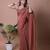 Shimmer Crunchy Tissue Party wear Saree