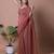 Shimmer Crunchy Tissue Party wear Saree